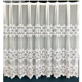 Csillagsor, fehér, 300x155 cm