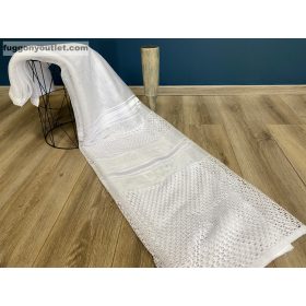 Lyukacsos Csíkos, fehér, 300x175 cm