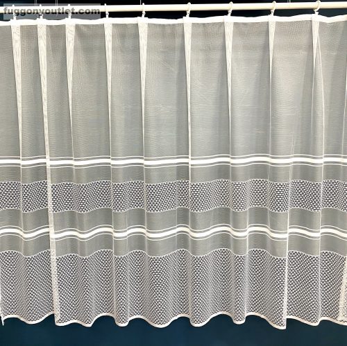 Lyukacsos Csíkos, fehér, 300x175 cm