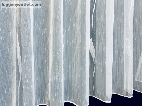Készfüggöny, voile, Seda, fehér, 400x160 cm 