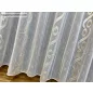 Voile, Százalék, fehér alapon arany, 300x260 cm 