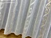 Voile, Százalék, fehér alapon arany, 500x260 cm 