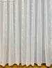 Voile, Roshan, fehér alapon arany, 300x260 cm 