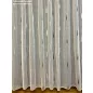 Voile, eső cseppes, fehér alapon fekete, 300x260 cm 