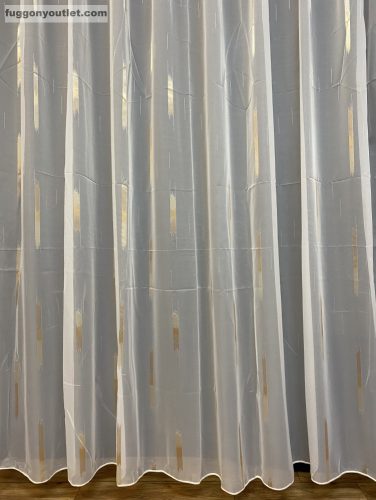 Voile, Parketta, krém alapon Mogyoró, 300x260 cm