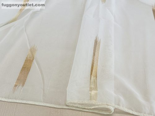 Voile, Parketta, krém alapon Mogyoró, 300x260 cm