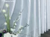 Voile, Halime, fehér, 500x260 cm 