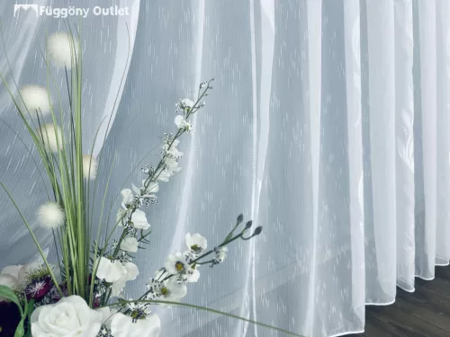 Voile, Halime, fehér, 500x260 cm 