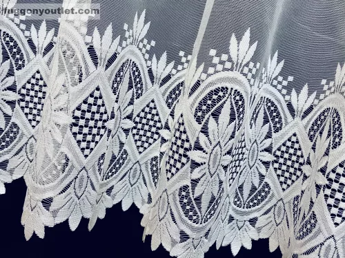 Csillagsor, fehér, 400x175 cm