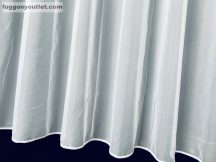   Készre vartt függöny egyszerű voile fehér színű 300 cm széles 210 cm magas