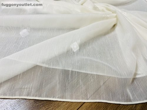 Méteráru, Voile, krém alapon krém Kocka 280 cm 