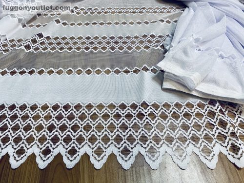 Rombusz Lyuk, fehér, 300x155 cm