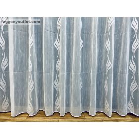 Voile, Dilara, fehér, 300x155 cm