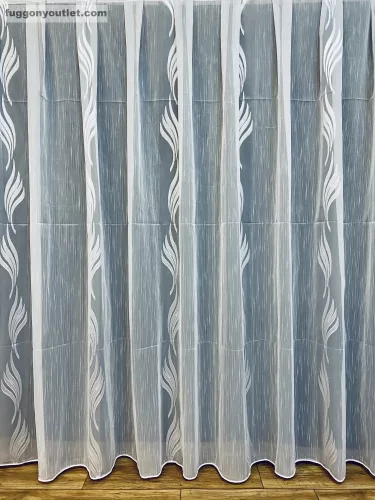 Voile, Dilara, fehér, 300x155 cm