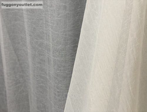 Méteráru, Gyűrt Voile, Kres krém 280 cm