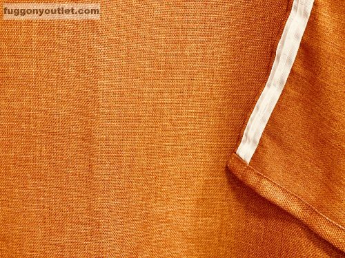 Sötétítő, Skandináv, narancs, 140x260 cm