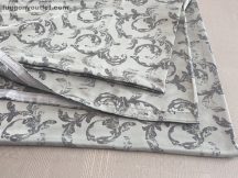   Kész sötétítő függöny szürkeinda selyem világos szürke alapon szürke színű ( 2 darab =140 cm szeles 180 cm magas )