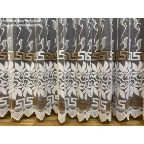 Görög minta, fehér alapon barna, 500x250 cm