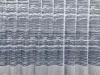 Alul Bordűr, fehér és szürke, 300x175 cm