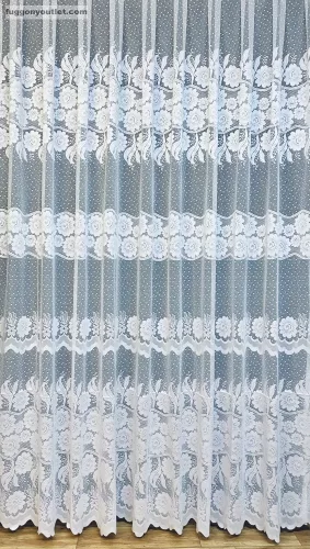 Forgóvirág, fehér, 400x250 cm