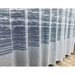 Alul Bordűr, fehér szürke, 500x250 cm