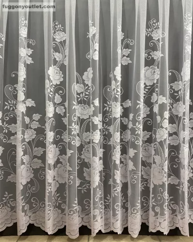 Rózsa, fehér, 500x200 cm