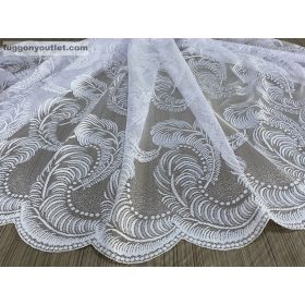 Tollas, fehér, 300x175 cm