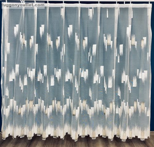 Parketta, krém alapon barna, 300x155 cm