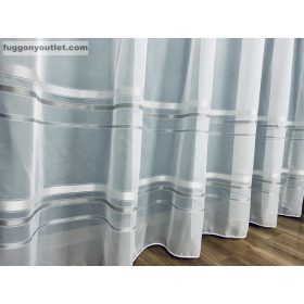 Voile, szürke Csíkos, 200x210 cm