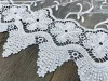 Méterárú, Csipkés Függöny, fehér, 280 Magas (Kar tanesi 3D)