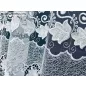   Méterárú, Csipkés Függöny, fehér, 280 Magas (Szölölevel 3D)