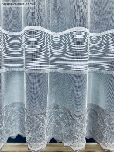 Bella, fehér alapon szürke 300x250 cm