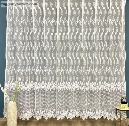 Pulzar, fehér, 400x175 cm
