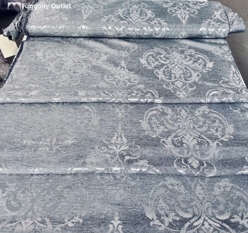 Méteráru, Sötétítő ,ezüst barok, 150 cm 