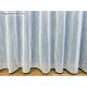 Voile, Pálcikás, fehér alapon fehér, 500x150 cm