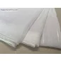Voile, Pálcikás, fehér alapon fehér, 500x150 cm