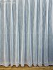 Voile, Pálcikás, fehér alapon fehér, 500x150 cm