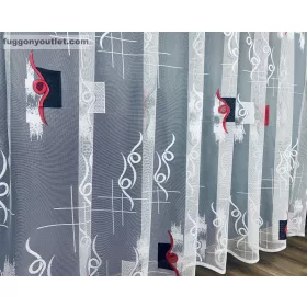 Helga piros fekete, 400x175 Magas 