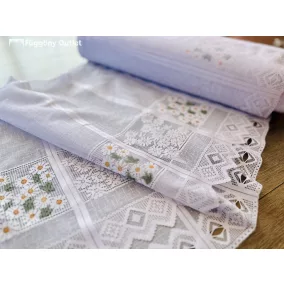 Méteráru, Vitrázs Függöny, kamilla, 120 cm