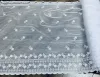Méteráru, Vitrázs Függöny, örgü, Zsakar, fehér, 90 cm 