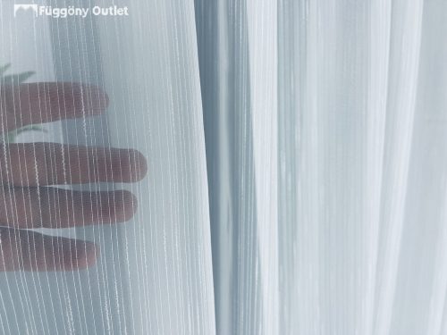 Voile, Celen lenes, fehér, 300x150 cm 