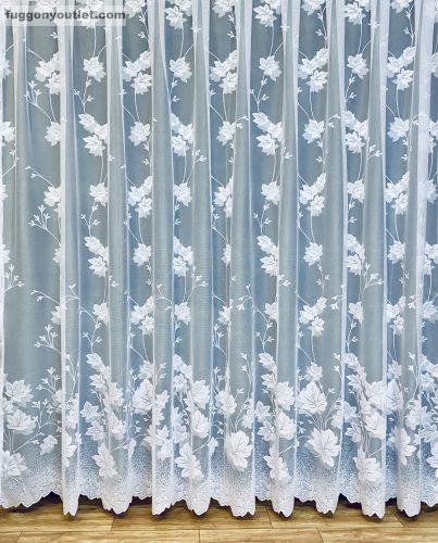 Falevél, fehér, 300x155 cm