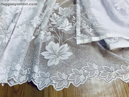 Falevél, fehér, 300x155 cm