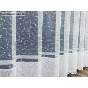 Silver, fehér ezüst csíkkal, 500x175 Magas 