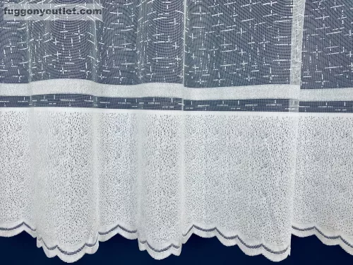 Silver, fehér ezüst csíkkal, 500x175 Magas 