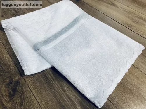 Silver, fehér ezüst csíkkal, 500x175 Magas 