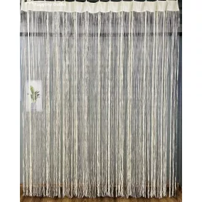 Cérna függöny, krém , 290x250 cm+ mosó zsákkal 