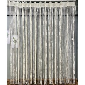 Cérna függöny, krém , 290x250 cm+ mosó zsákkal 