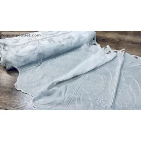 Méteráru, Vitrázs Függöny, voile, barna , 60 cm