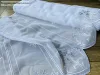 Méteráru, Vitrázs Függöny, Voile, szürke, 60 cm